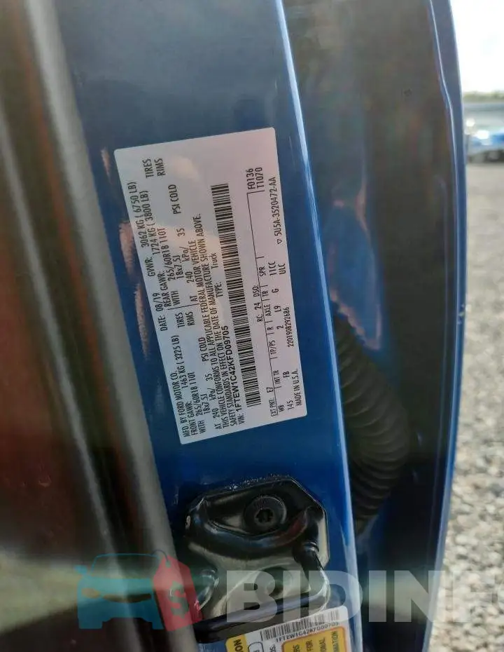 1FTEW1C42KFD09705 Photo# 12