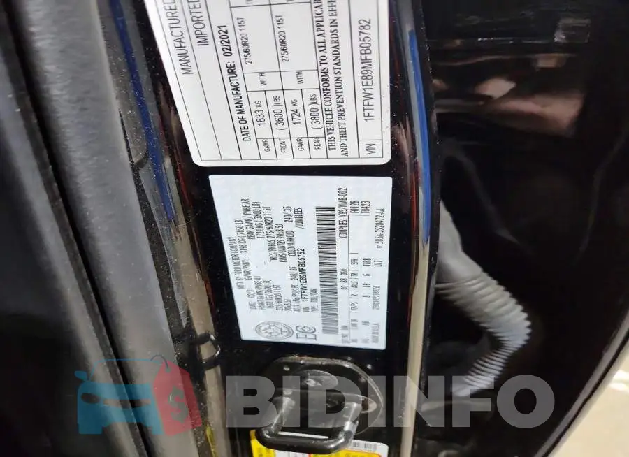 1FTFW1E89MFB05782 Photo# 12