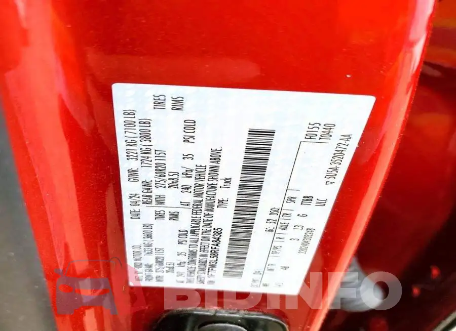 1FTFW3L58RFA84385 Photo# 12