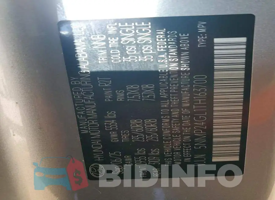 5NMP24GL1TH163700 Photo# 13