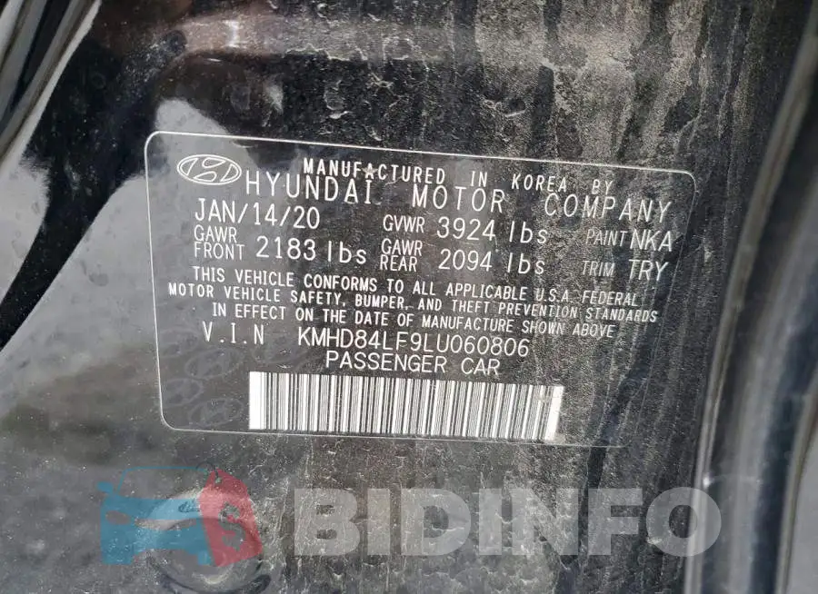 KMHD84LF9LU060806 Photo# 12