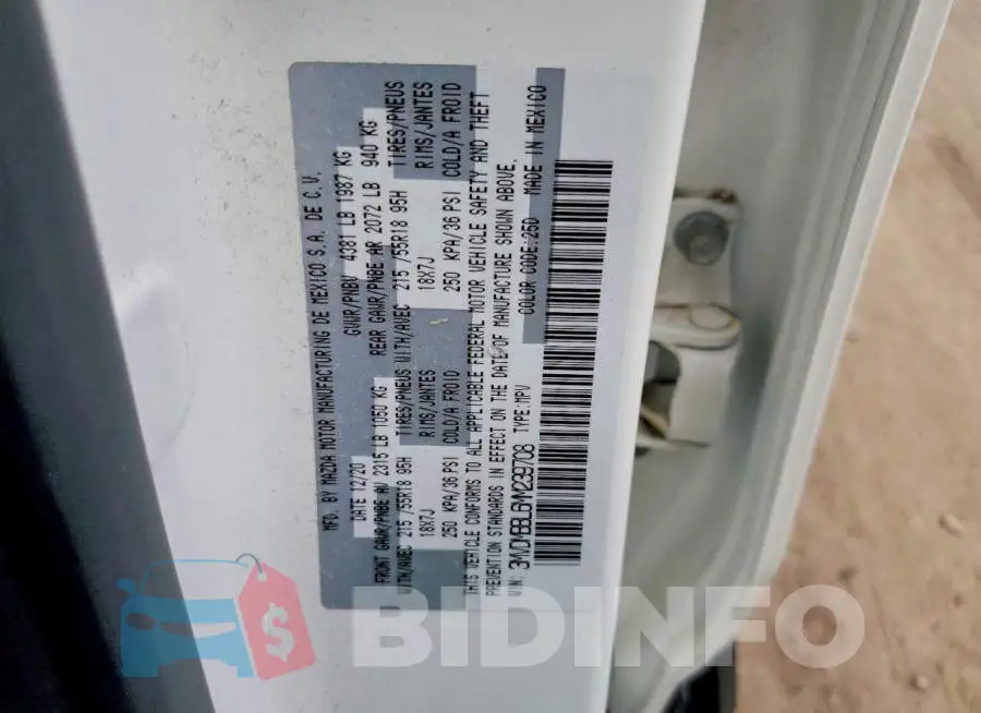 3MVDMBBL6MM239708 Photo# 13