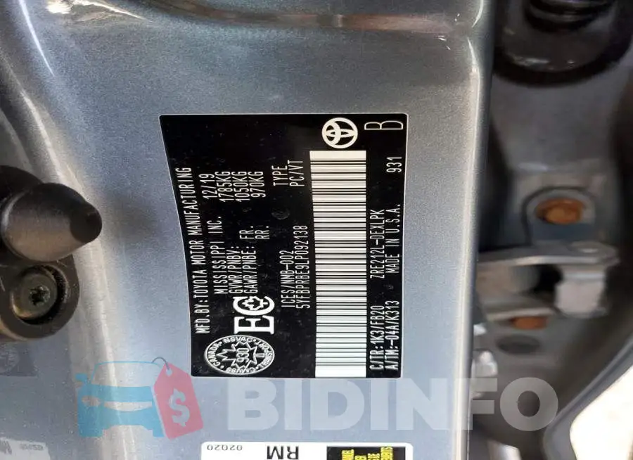 5YFBPRBE9LP092138 Photo# 12