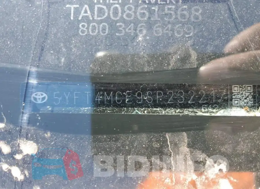 5YFT4MCE9SP232217 Photo# 12