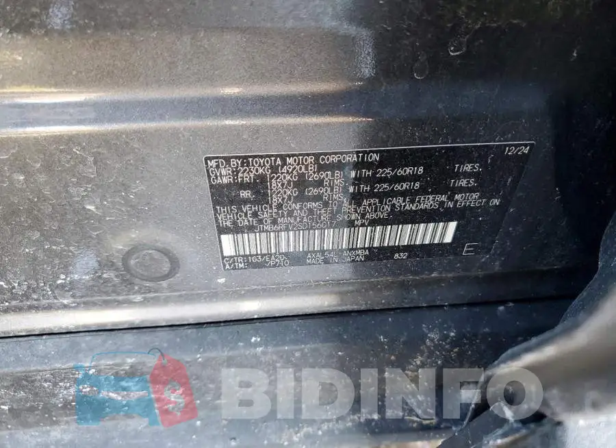 JTMB6RFV2SD156017 Photo# 12