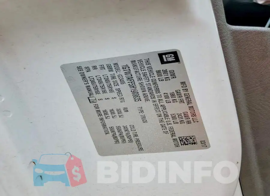 1GTW7AFF5H1908635 Photo# 13