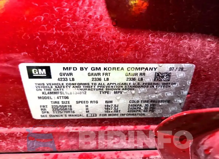 KL4MMFSL1LB134812 Photo# 13