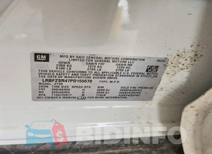 LRBFZSR47PD155678 Photo# 13