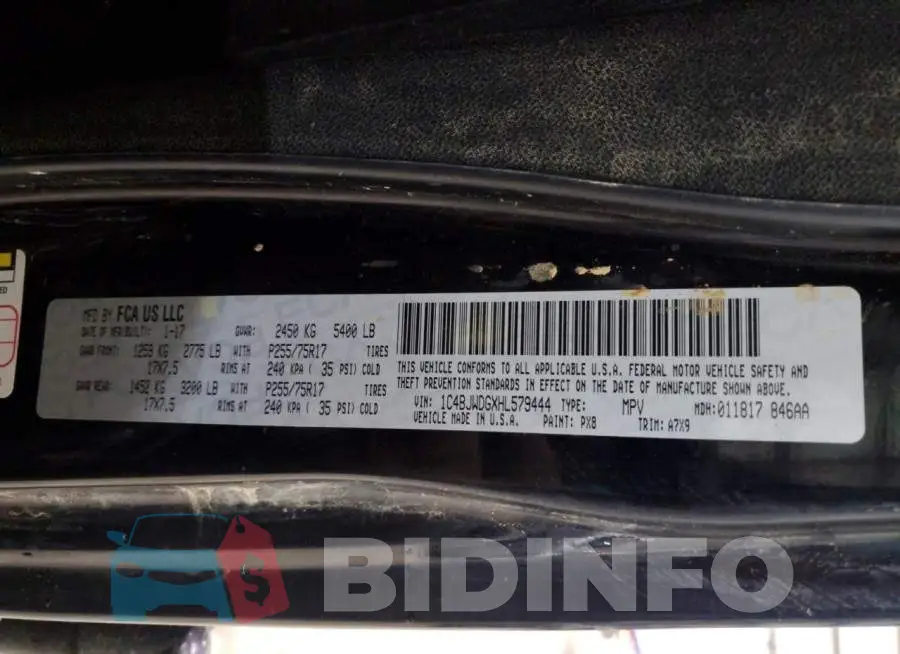 1C4BJWDGXHL579444 Photo# 13