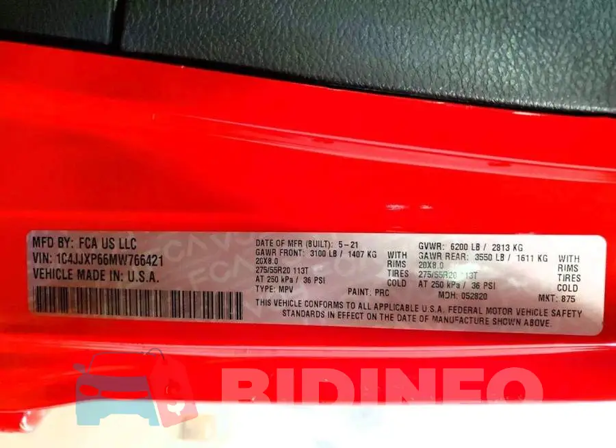 1C4JJXP66MW766421 Photo# 12