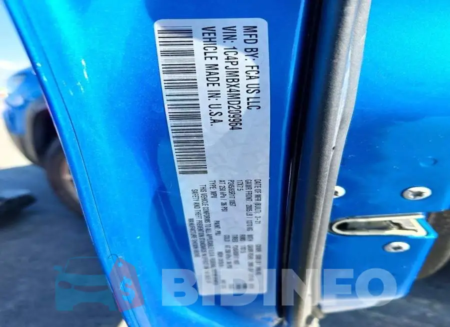 1C4PJMBX4MD209964 Photo# 12