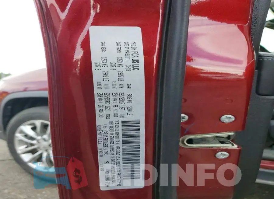 1C4PJMLB8KD181814 Photo# 13