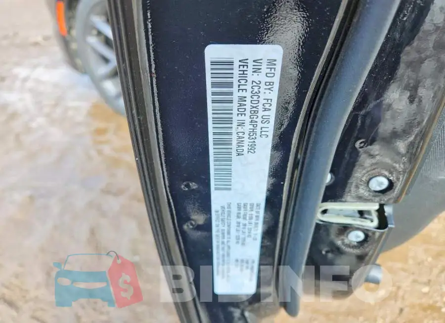 2C3CDXBG4PH531992 Photo# 12