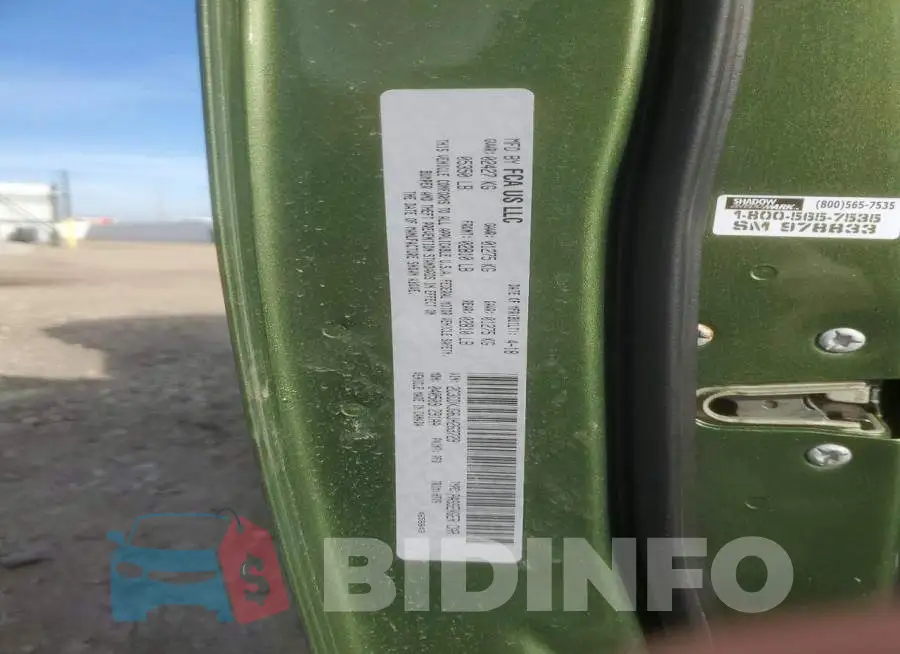 2C3CDXJG6JH263729 Photo# 13