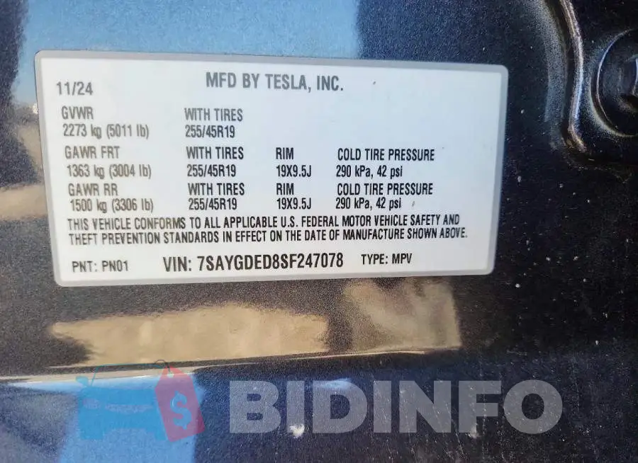 7SAYGDED8SF247078 Photo# 12