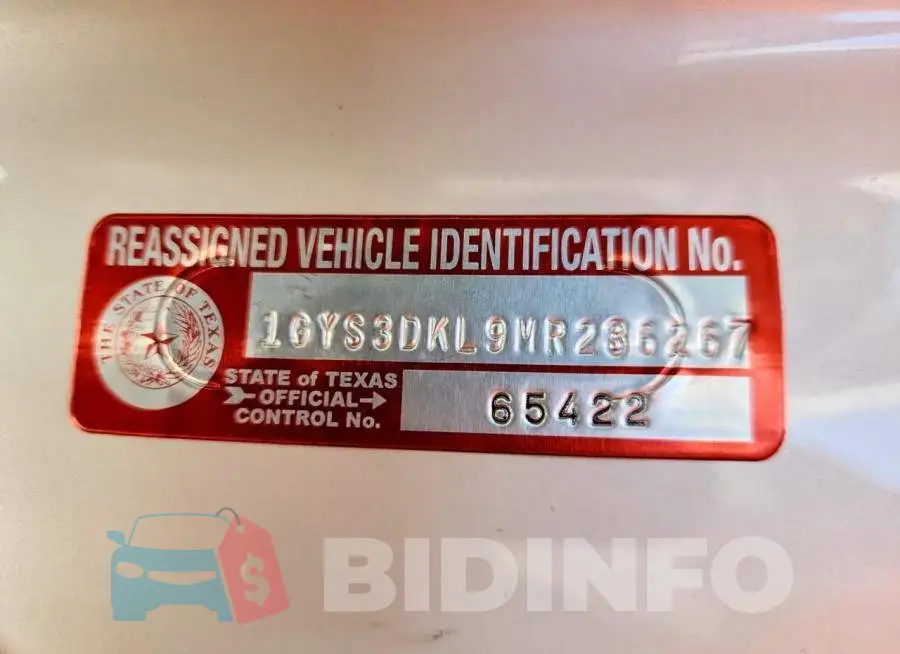 1GYS3DKL9MR236267 Photo# 13