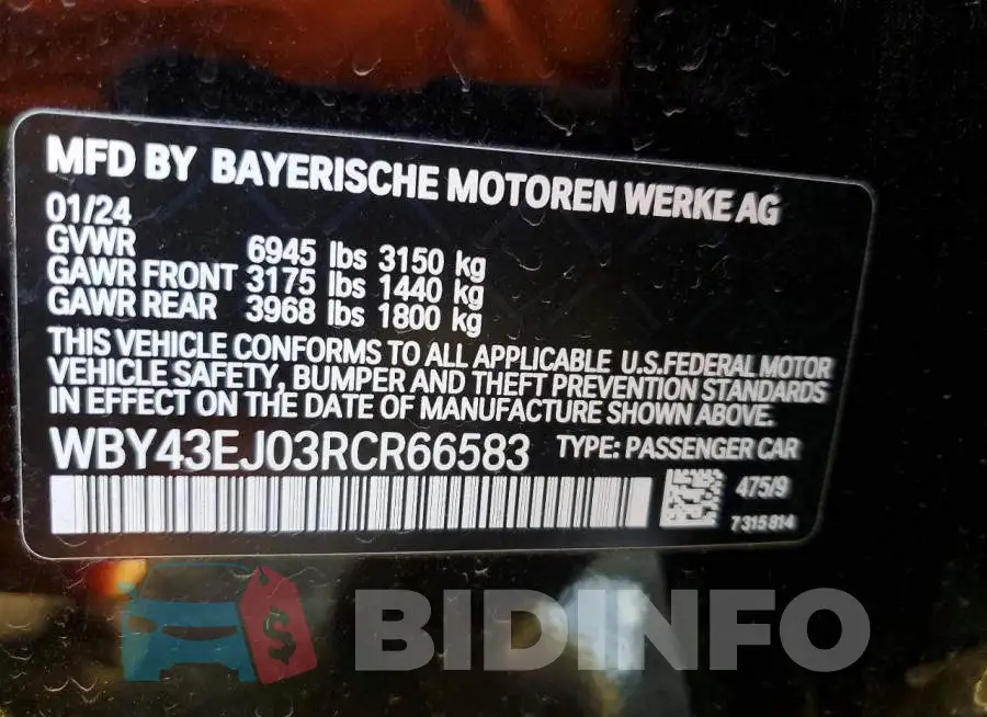 WBY43EJ03RCR66583 Photo# 12