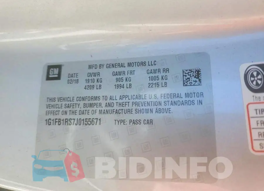 1G1FB1RS7J0155671 Photo# 12