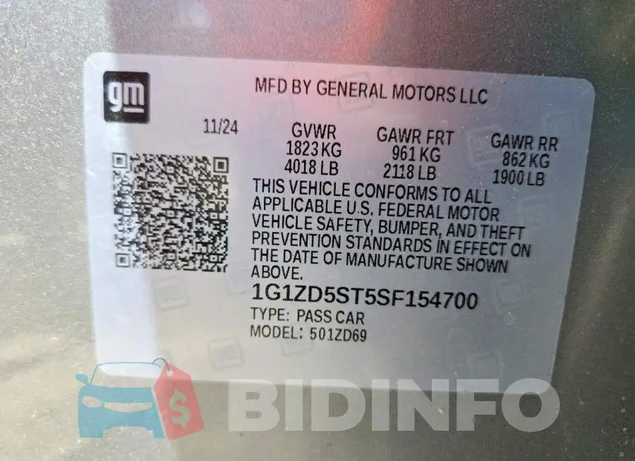 1G1ZD5ST5SF154700 Photo# 12