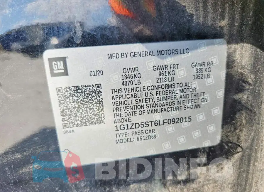 1G1ZD5ST6LF092015 Photo# 13