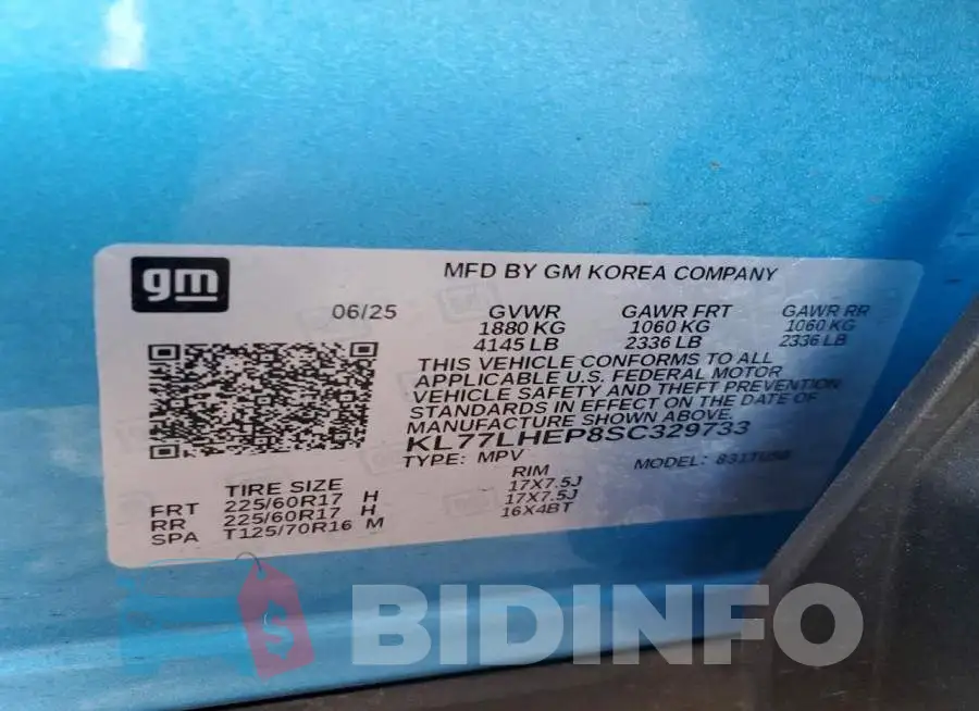 KL77LHEP8SC329733 Photo# 13
