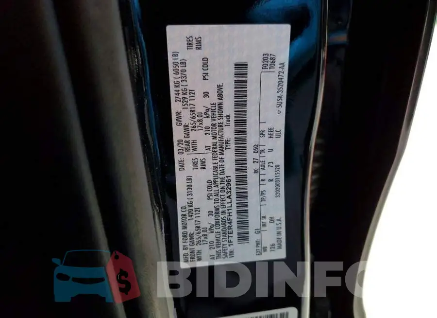1FTER4FH1LLA32961 Photo# 12