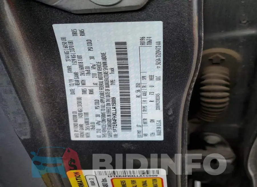 1FTER4FHXLLA15009 Photo# 12