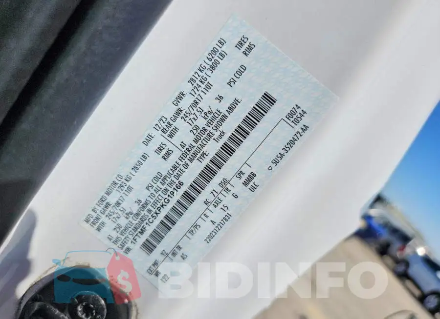 1FTMF1C5XPKG19166 Photo# 12