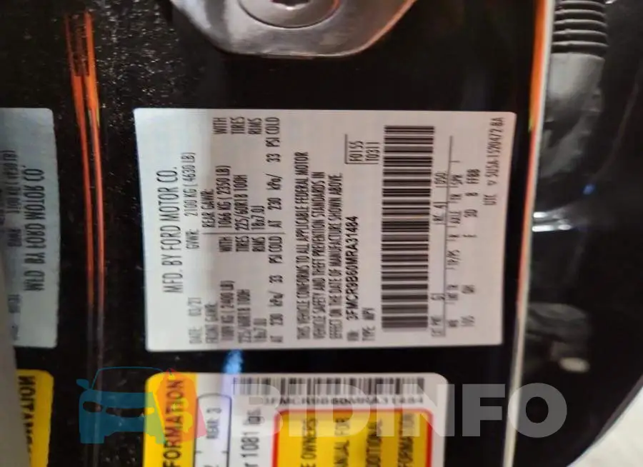 3FMCR9B60MRA31484 Photo# 13