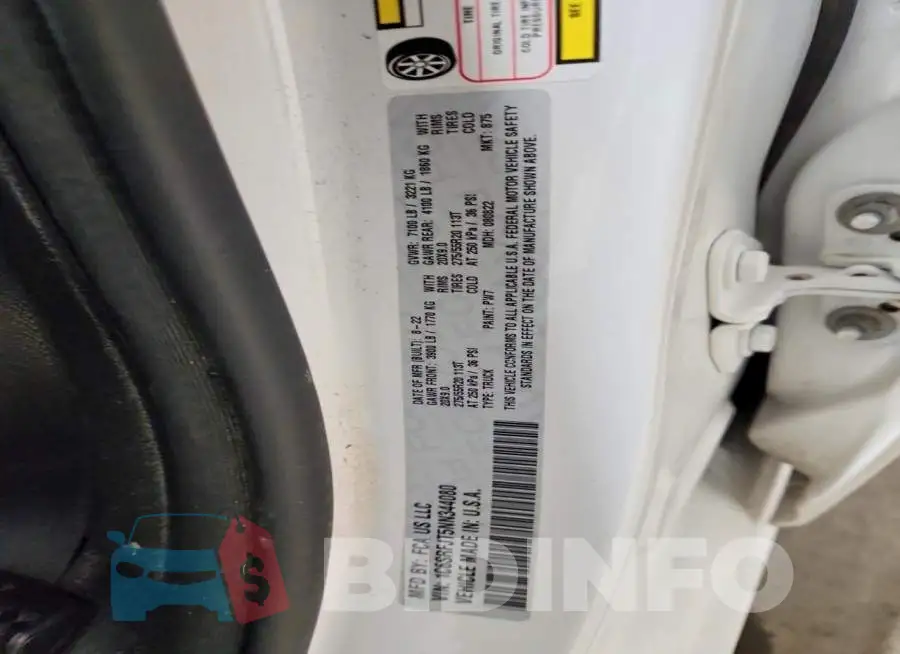 1C6SRFJT5NN344080 Photo# 13