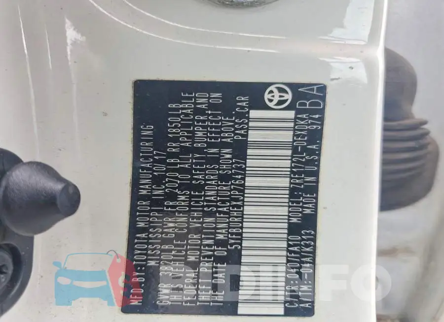 5YFBURHEXJP764737 Photo# 12