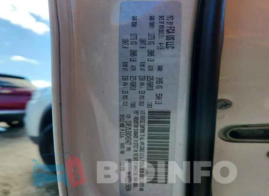 1C4PJMLB3KD453427 Photo# 13
