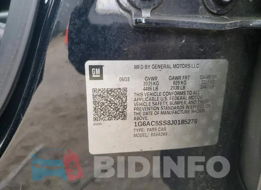 1G6AC5SS8J0185278 Photo# 12