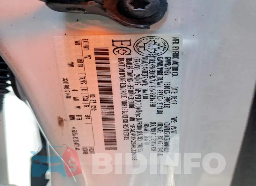 1FADP3K26HL326088 Photo# 12