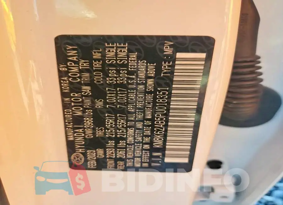 KM8K62AB5PU018351 Photo# 13