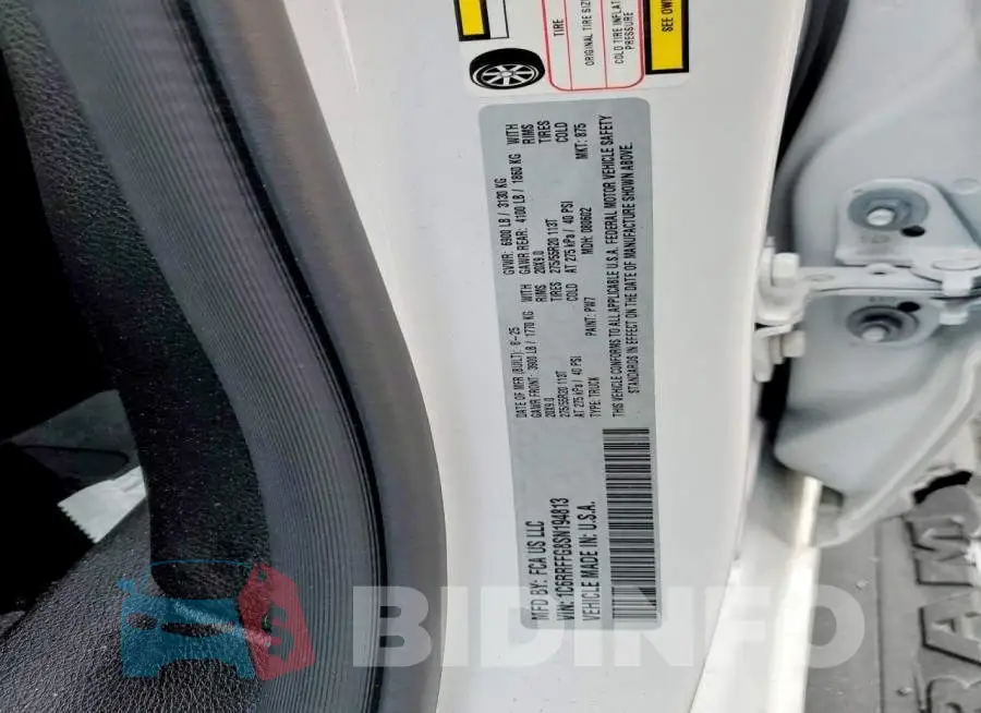 1C6RRFFG8SN194813 Photo# 12