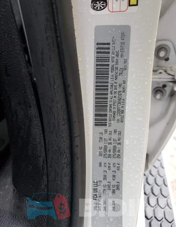 1C6SRFFT3KN621670 Photo# 13