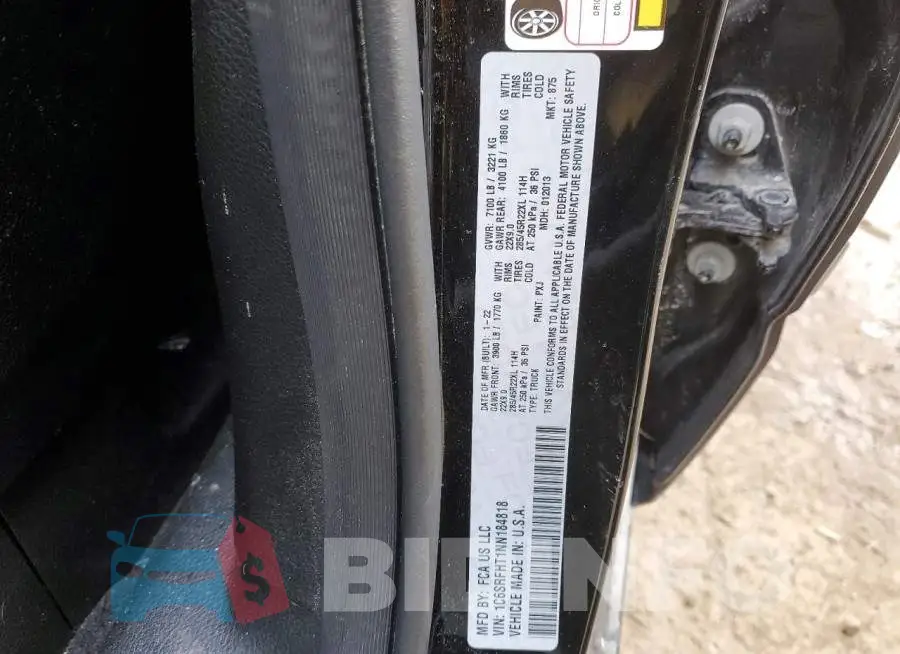 1C6SRFHT1NN184818 Photo# 13