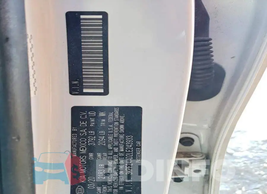 3KPF24AD2LE243933 Photo# 12