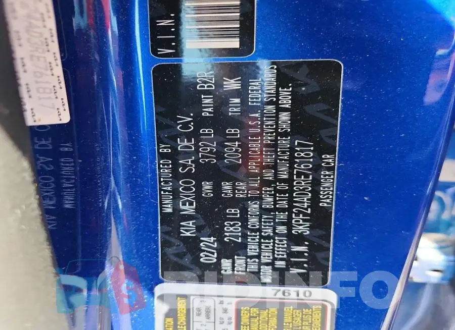 3KPF24AD3RE761817 Photo# 13