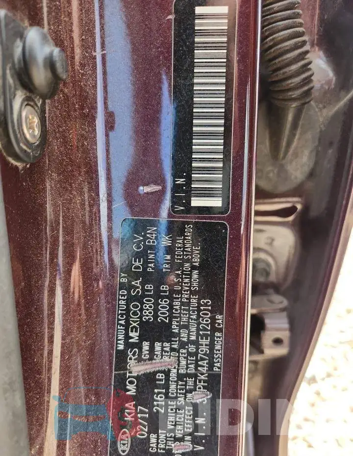 3KPFK4A79HE126013 Photo# 12