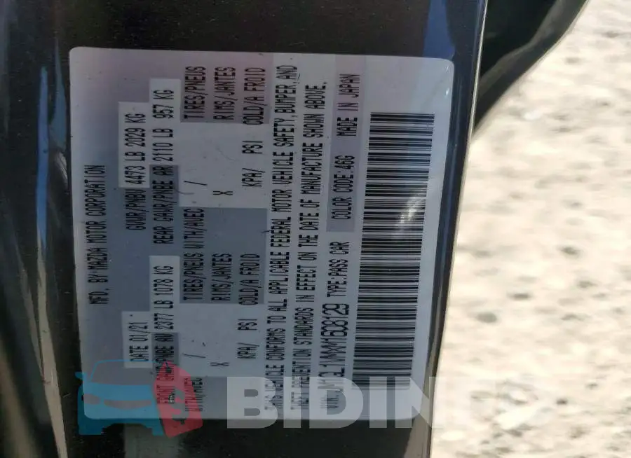 JM1GL1VMXM1608129 Photo# 12