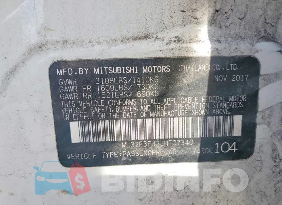 ML32F3FJ2JHF07340 Photo# 12