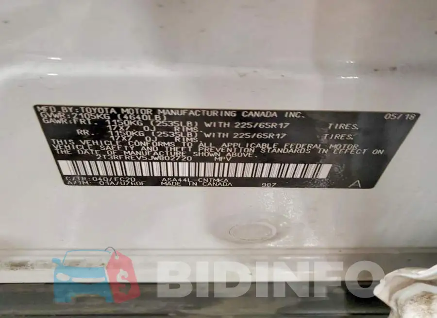 2T3RFREV5JW802720 Photo# 13