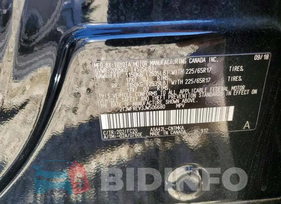 2T3WFREV3JW506680 Photo# 13