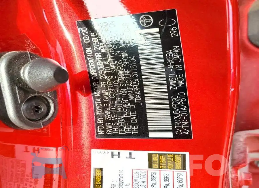 JTDKARFU5L3115104 Photo# 12