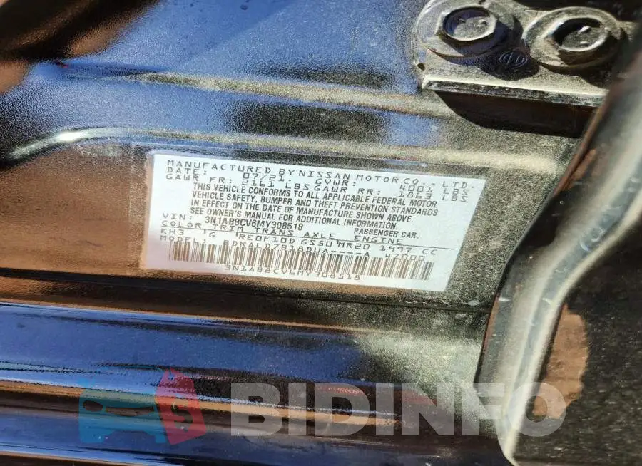 3N1AB8CV6MY308518 Photo# 12
