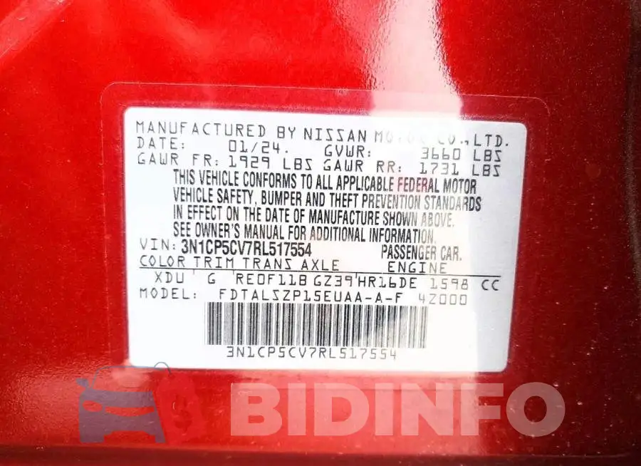 3N1CP5CV7RL517554 Photo# 13