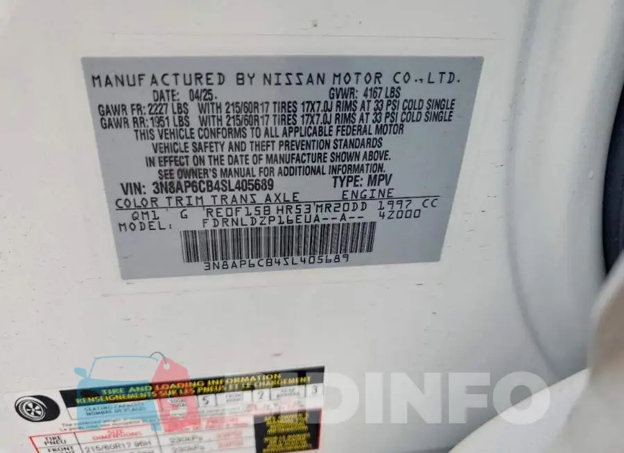 3N8AP6CB4SL405689 Photo# 12