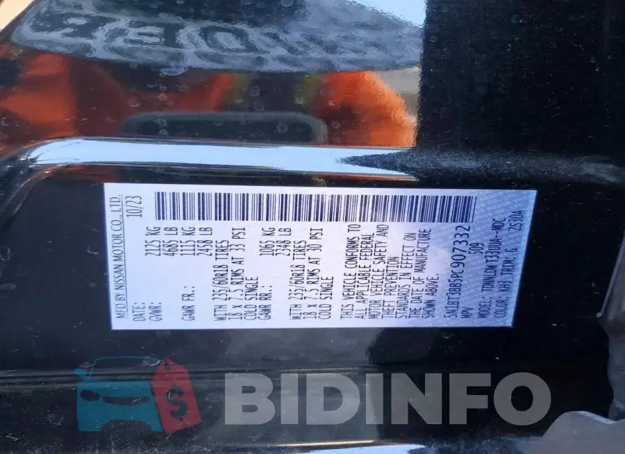5N1BT3BB5PC907332 Photo# 13